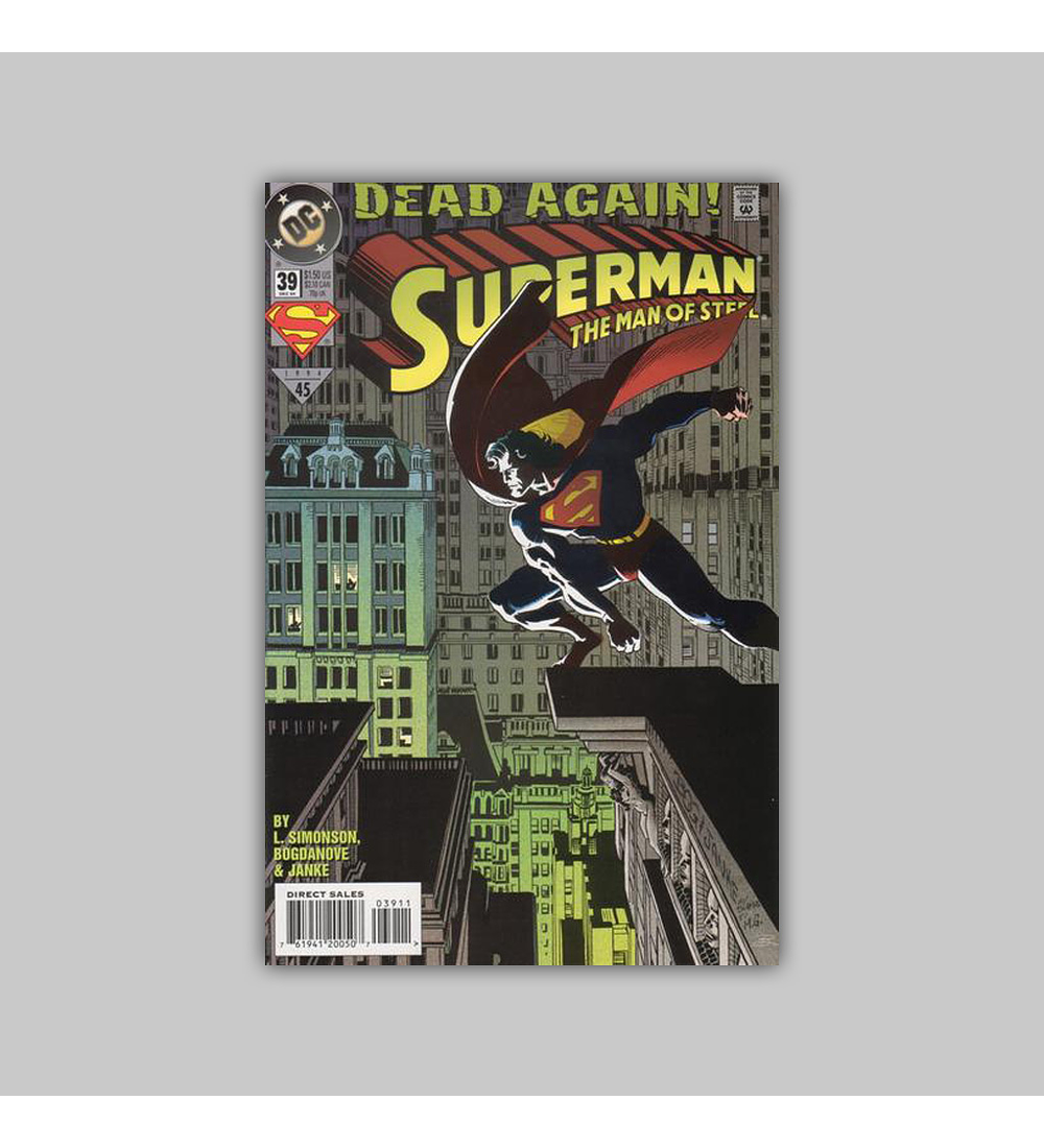 Superman: The Man of Steel 39 1994