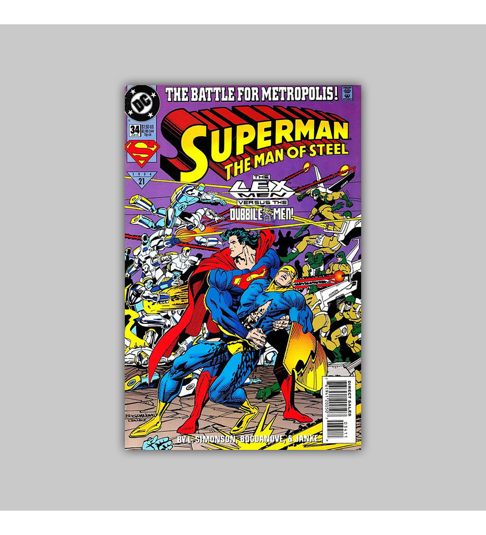 Superman: The Man of Steel 34 1994