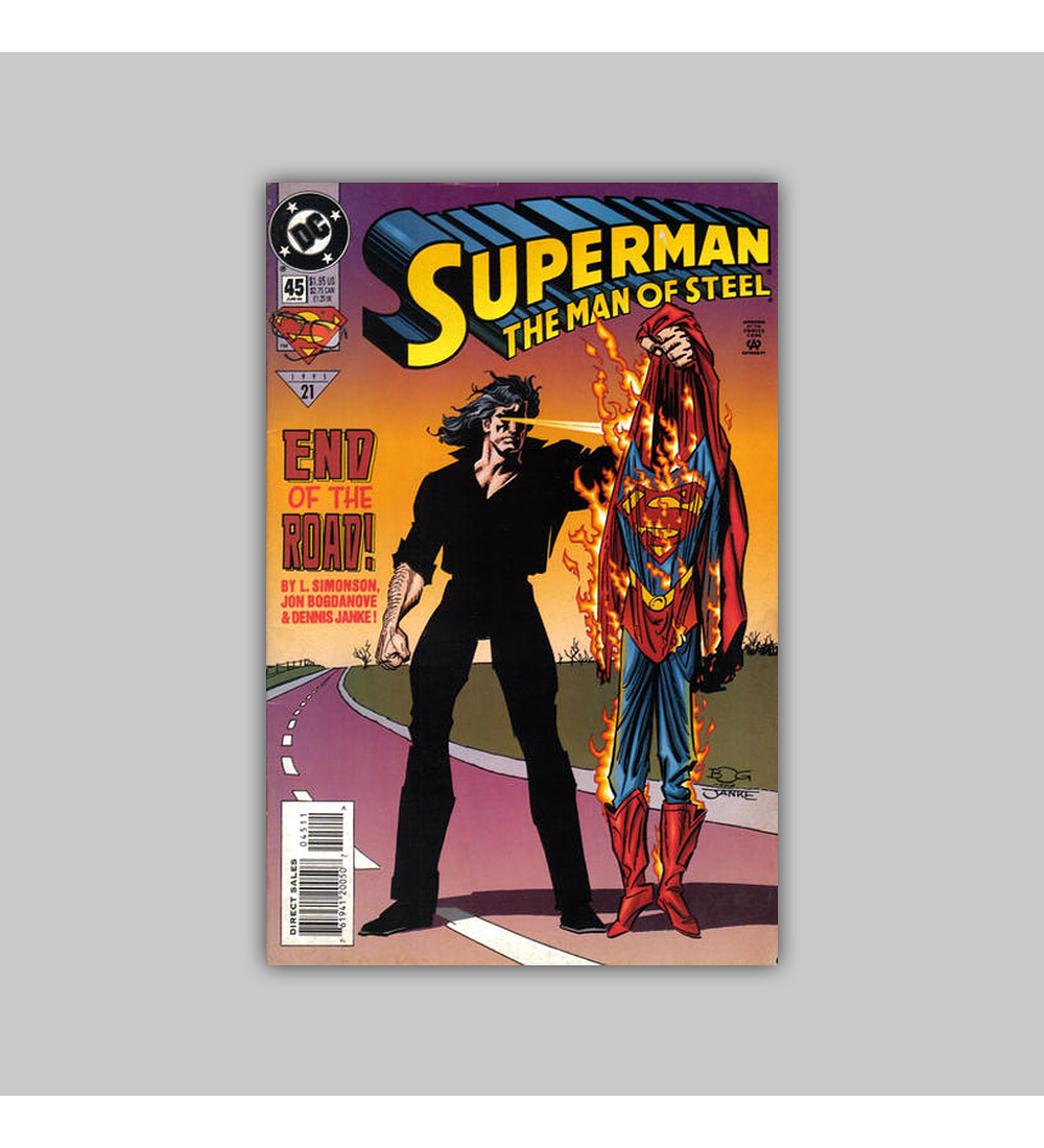 Superman: The Man of Steel 45 1995