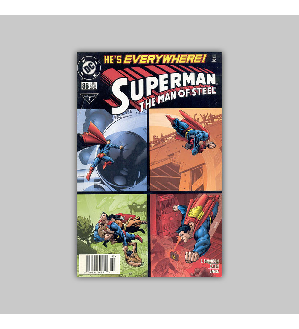 Superman: The Man of Steel 86 1998