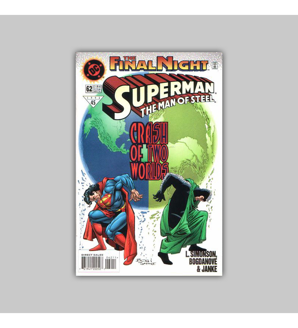 Superman: The Man of Steel 62 1996