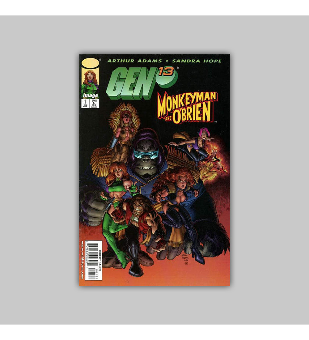 Gen13/MonkeyMan & O’Brien (complete limited series) 1998