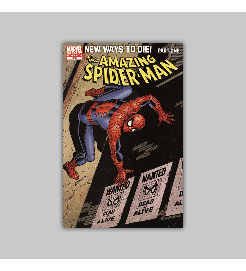 Amazing Spider-Man 568 B 2008