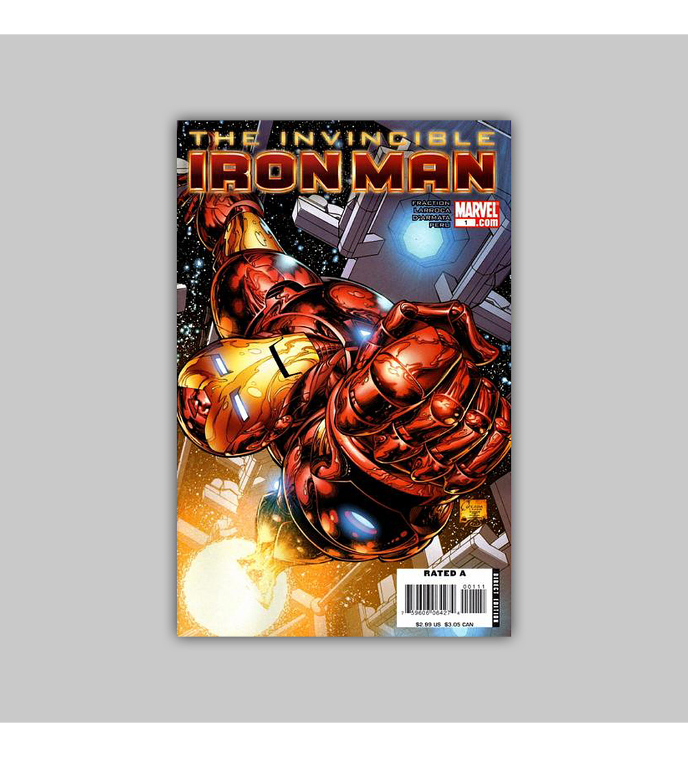 Invincible Iron Man 1 B 2008