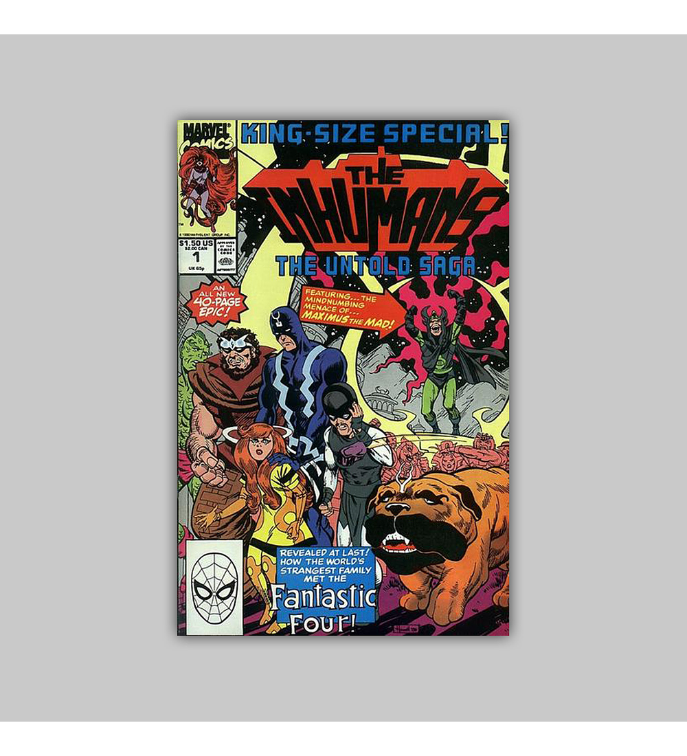 Inhumans The Untold Saga 1 1990