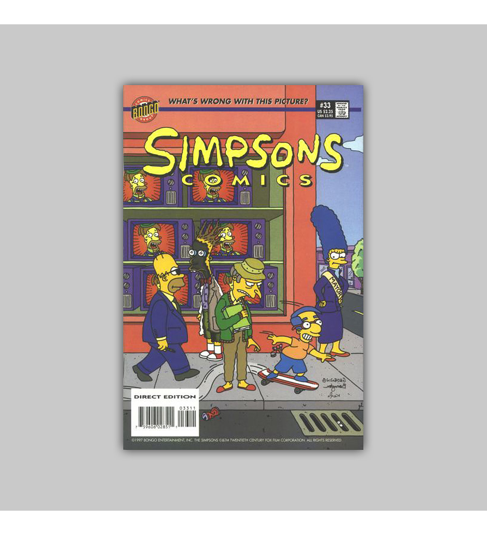 Simpsons Comics 33 1997