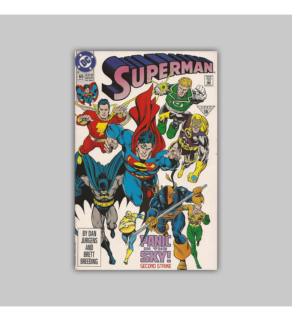 Superman (Vol. 2) 65 VF (8.0) 1992