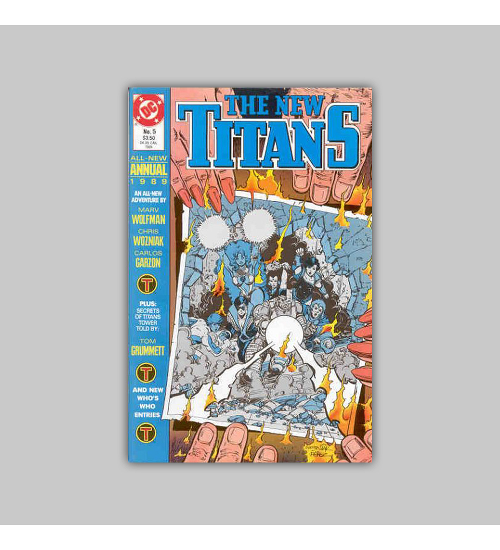 The New Titans Annual 5 1989