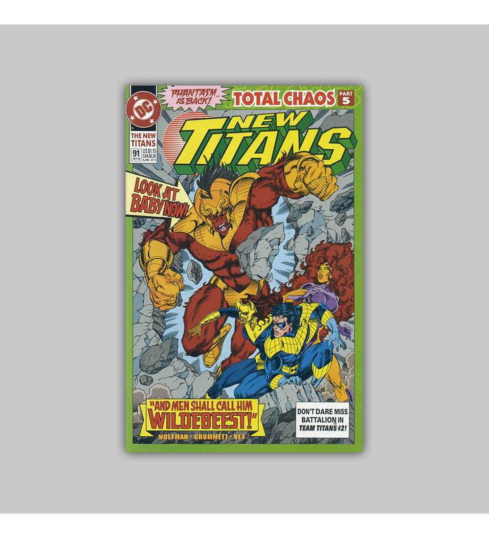 The New Titans 91 1992