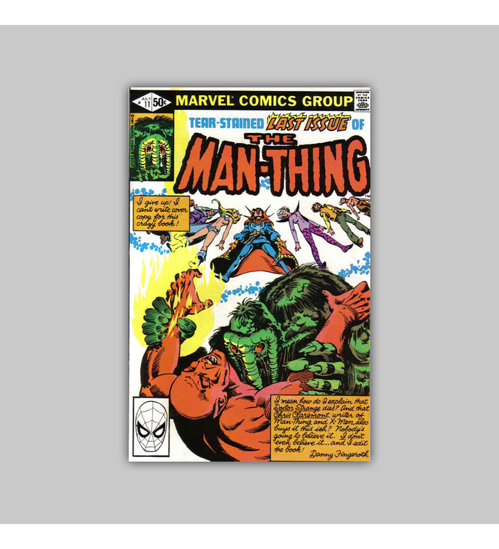 Man-Thing 11 VF+ (8.5) 1981