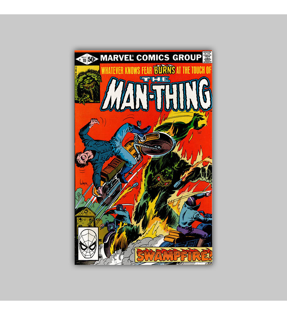 Man-Thing 10 VF+ (8.5) 1981