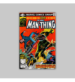 Man-Thing 10 VF+ (8.5) 1981