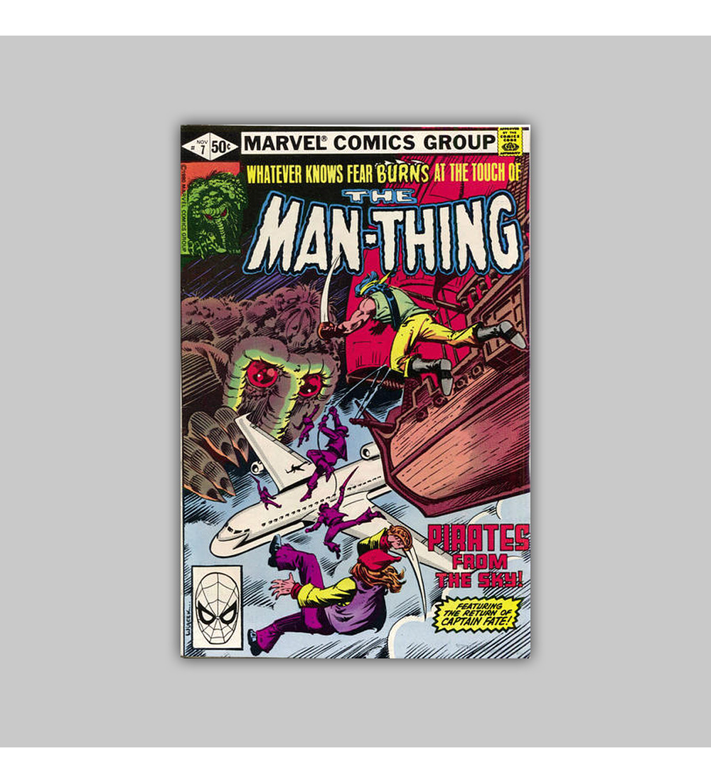 Man-Thing 7 VF (8.0) 1980