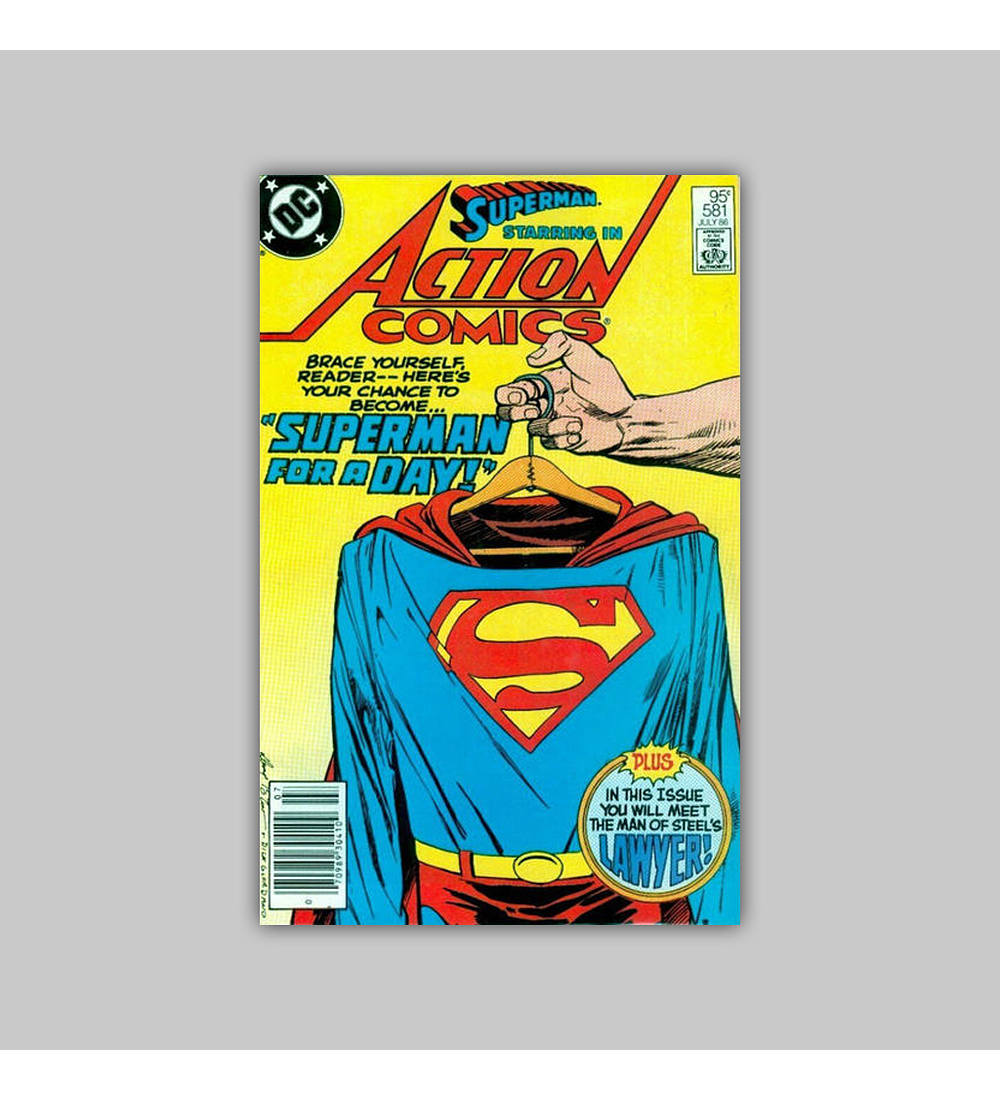 Action Comics 581 1986