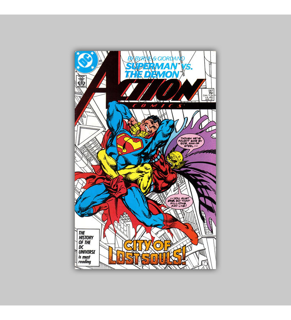 Action Comics 587 1987