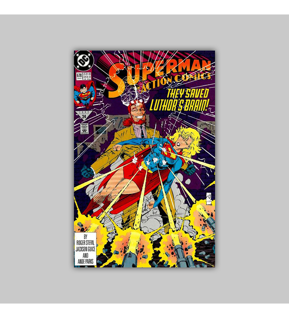 Action Comics 678 VF (8.0) 1992