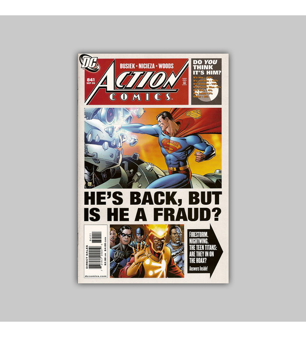 Action Comics 841 VF+ (8.5) 2006