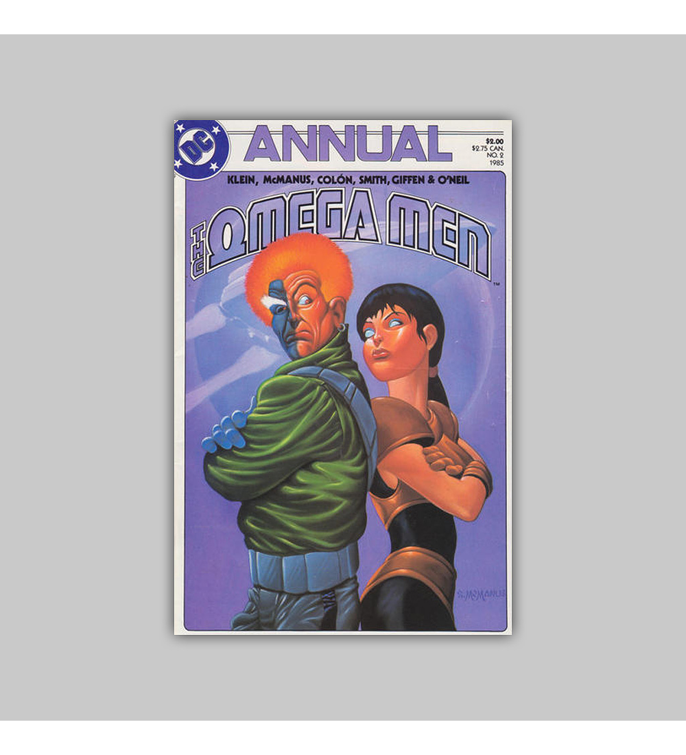 Omega Men Annual 2 1985