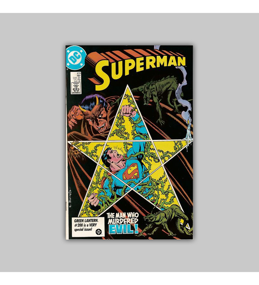 Superman 419 1986