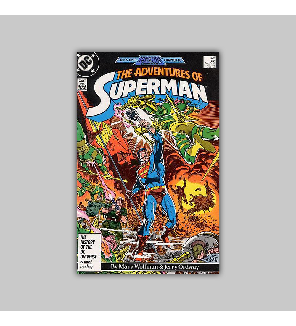 The Adventures of Superman 426 1987