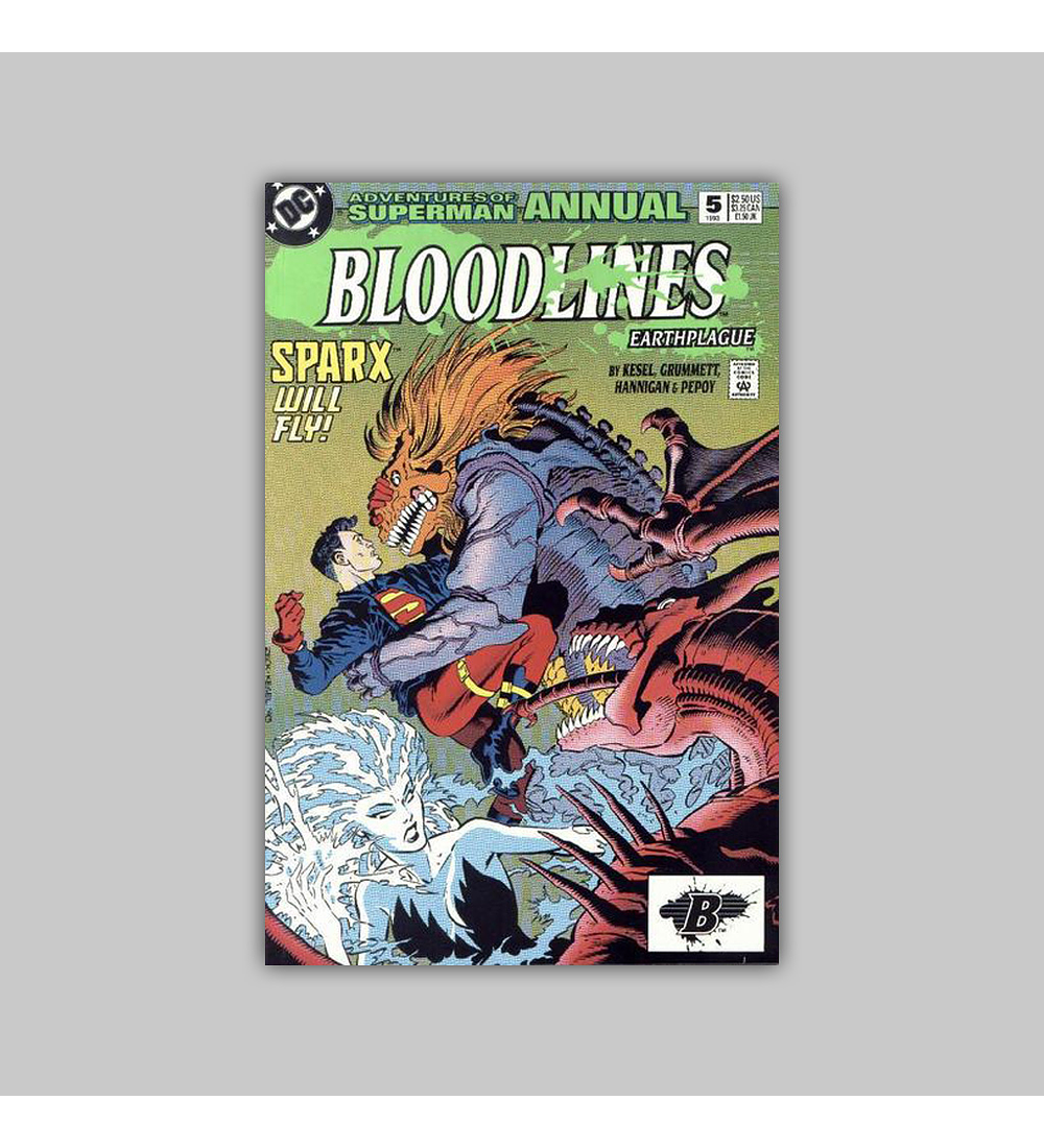 The Adventures of Superman Annual 5 1993