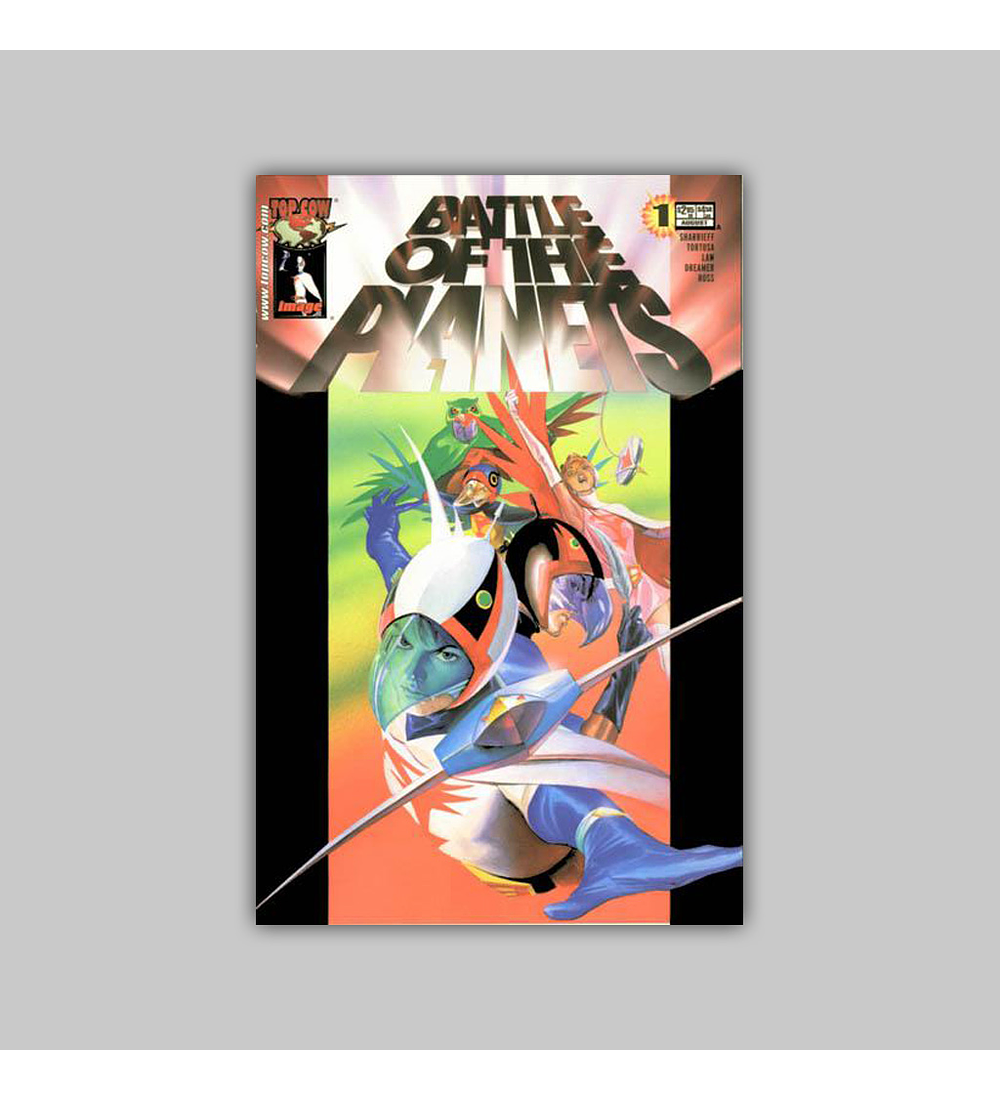 Battle of the Planets (six variant covers) 1 2002