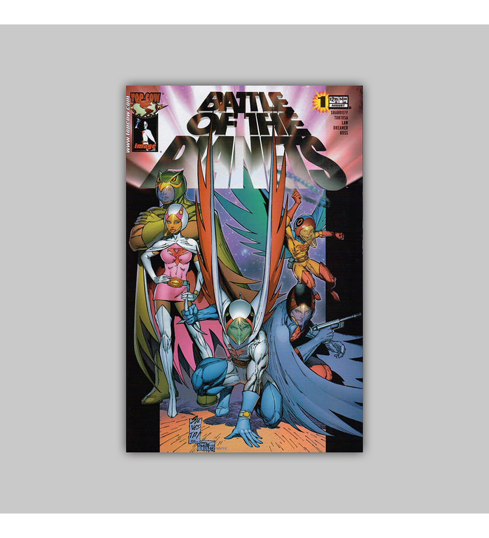 Battle of the Planets (six variant covers) 1 2002