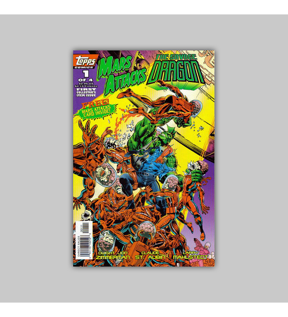 Mars Attacks The Savage Dragon (complete limited series) 3 1996
