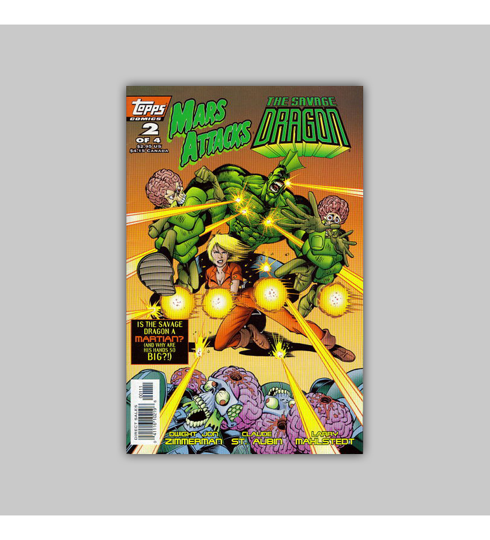 Mars Attacks The Savage Dragon (complete limited series) 3 1996