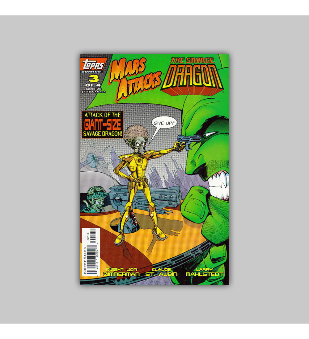 Mars Attacks The Savage Dragon (complete limited series) 3 1996