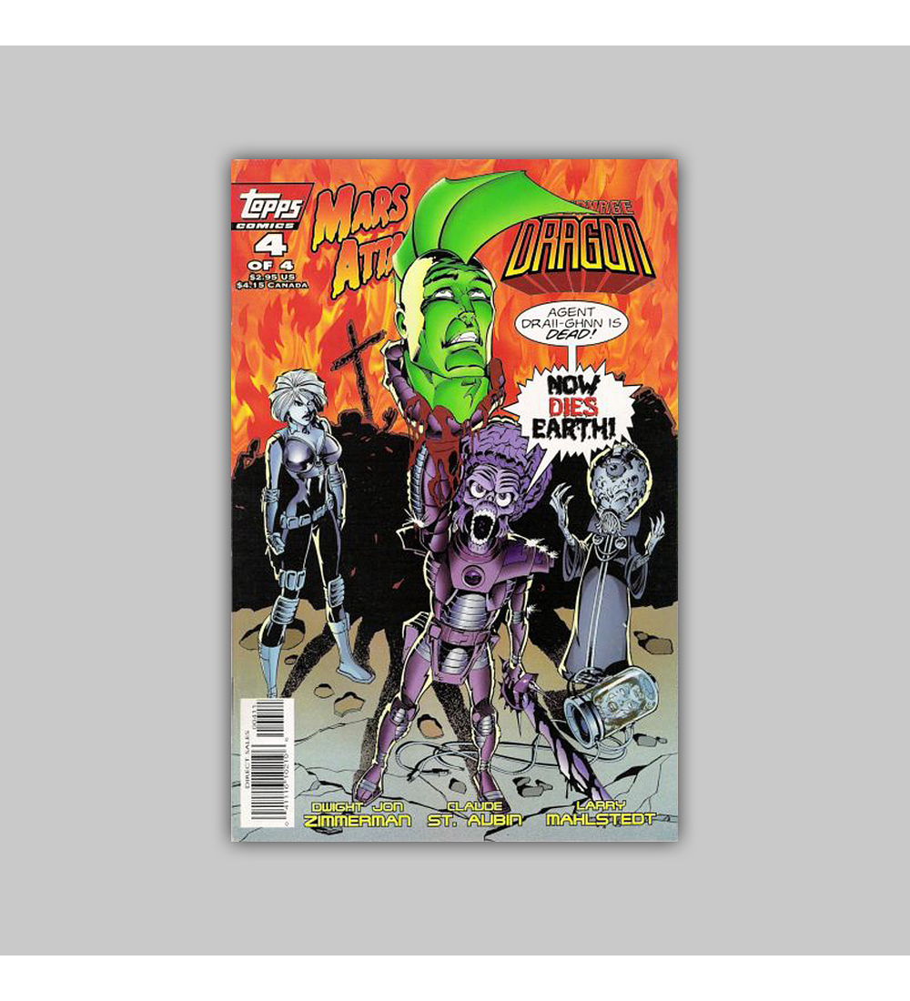 Mars Attacks The Savage Dragon (complete limited series) 3 1996