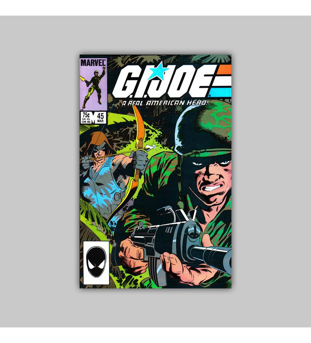 GI Joe: A Real American Hero! 45 1986