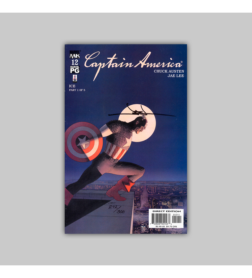 Captain America (Vol. 4) 12 Signed 2003