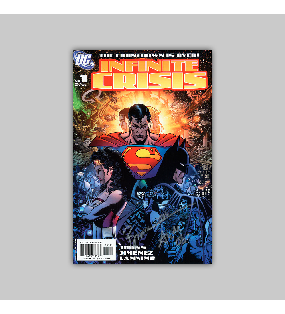 Infinite Crisis 1 Signed 2005