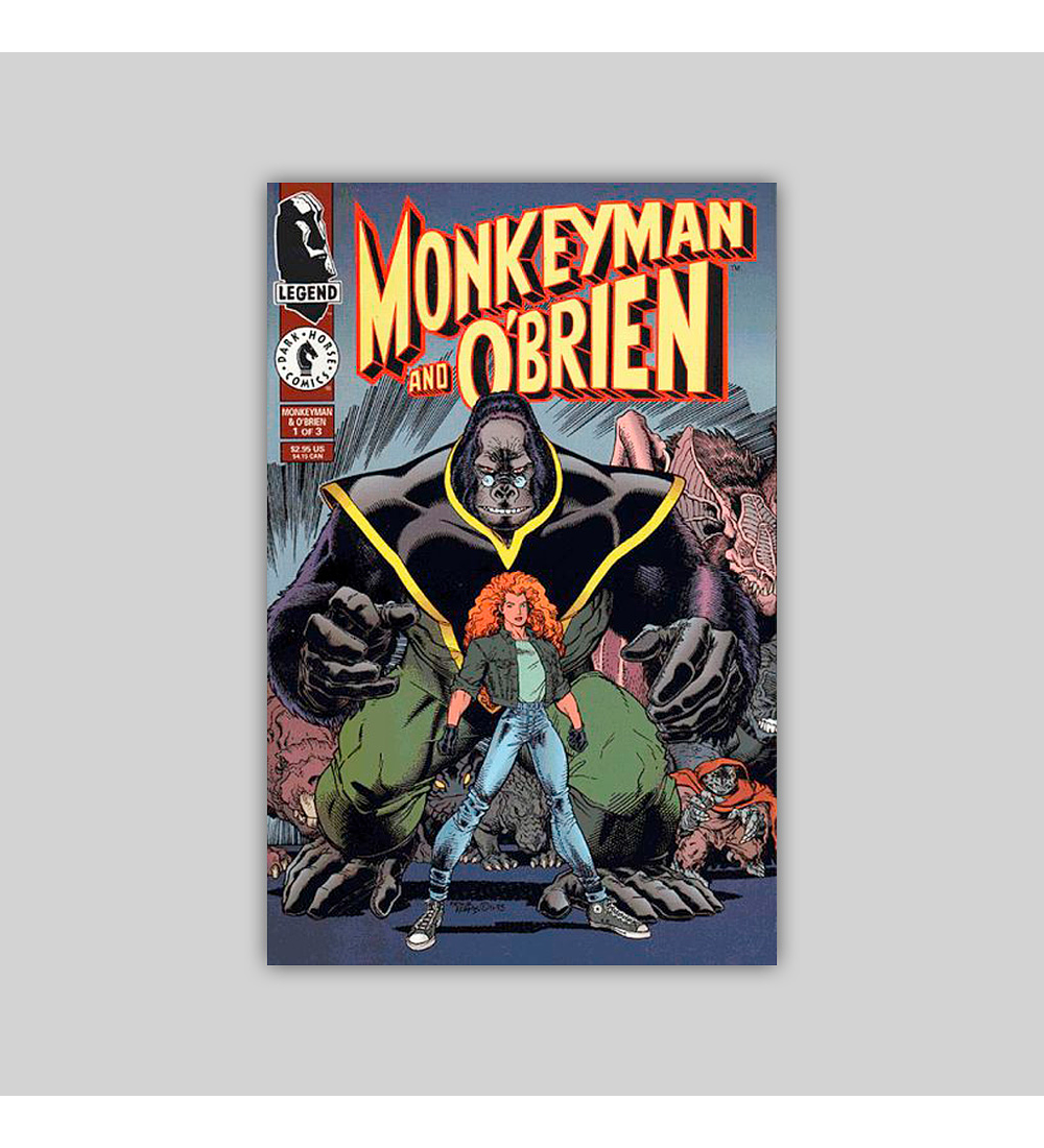 Monkeyman and O’Brien 1 VF+ (8.5) 1996
