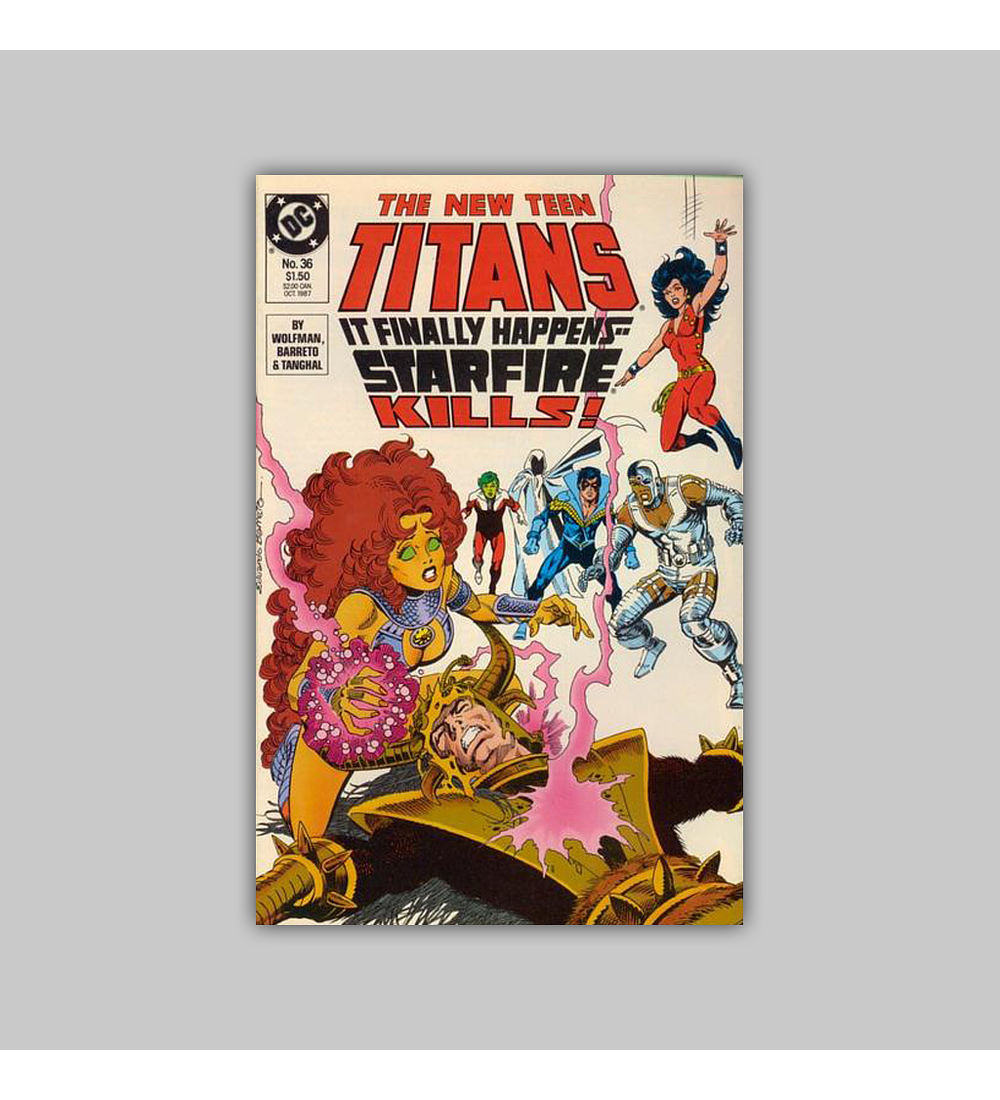 New Teen Titans (Vol. 2) 36 1987