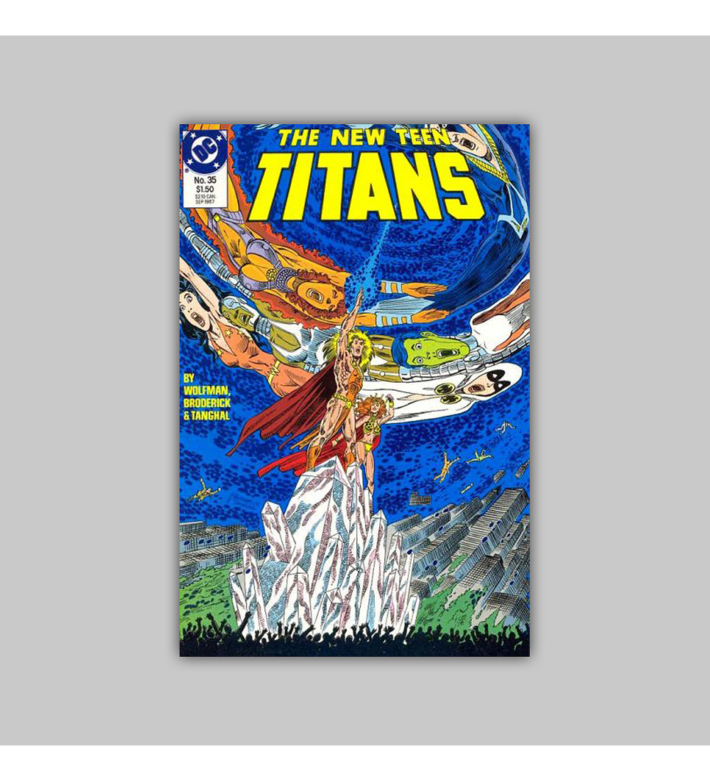New Teen Titans (Vol. 2) 35 1987
