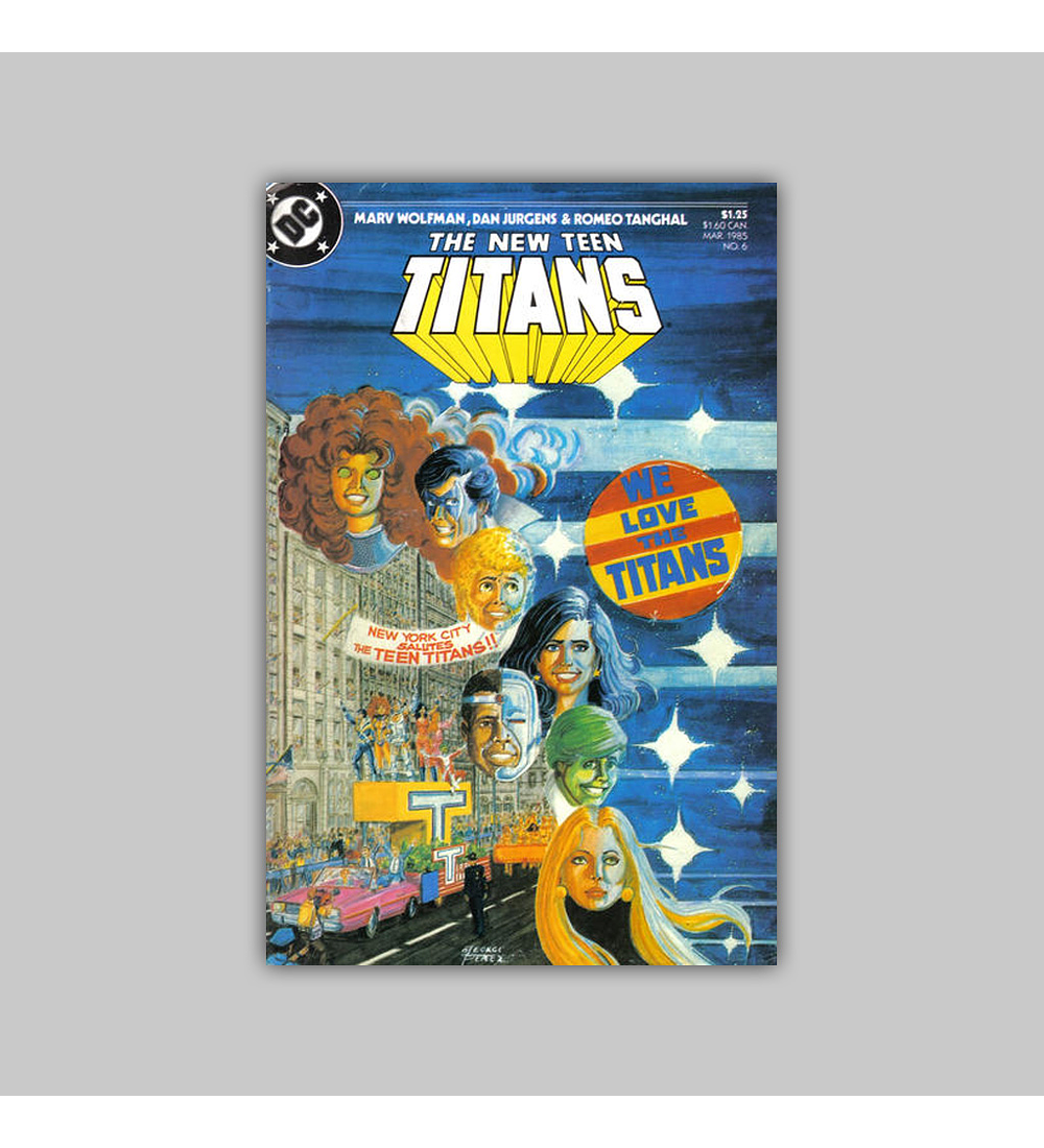 New Teen Titans (Vol. 2) 6 1985