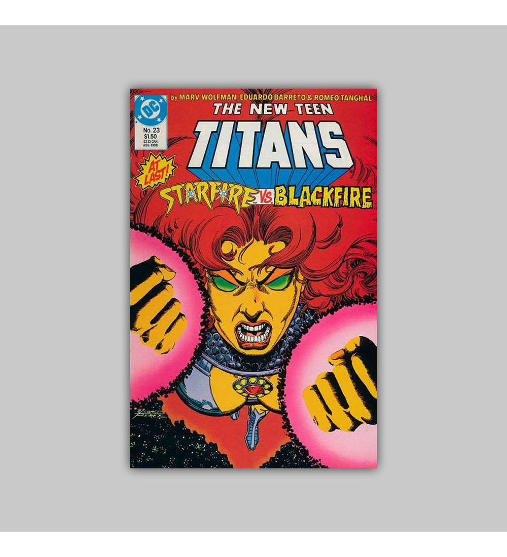 New Teen Titans (Vol. 2) 23 1986