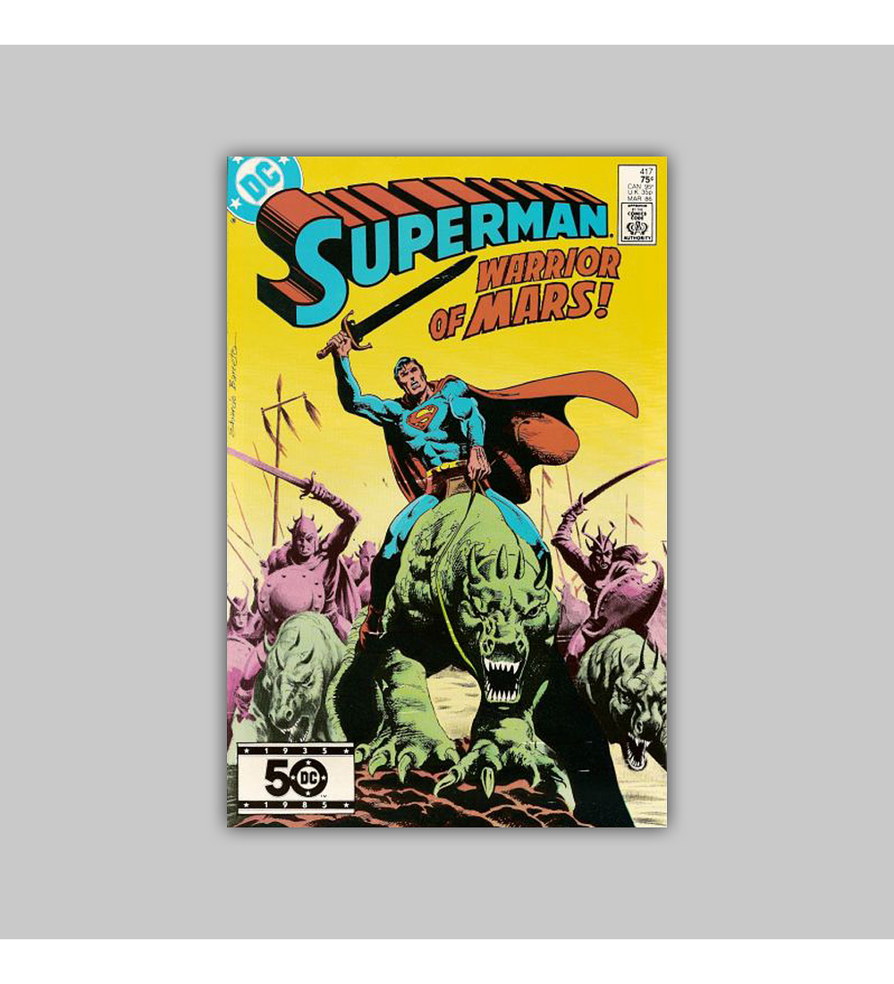 Superman 417 1986