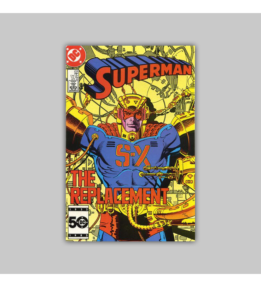Superman 418 1986