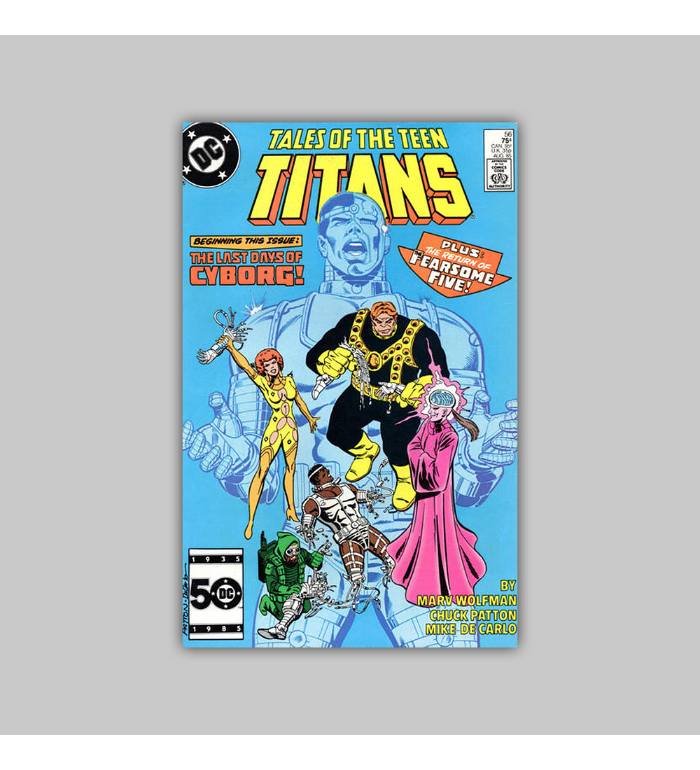 Tales of the Teen Titans 56 1985