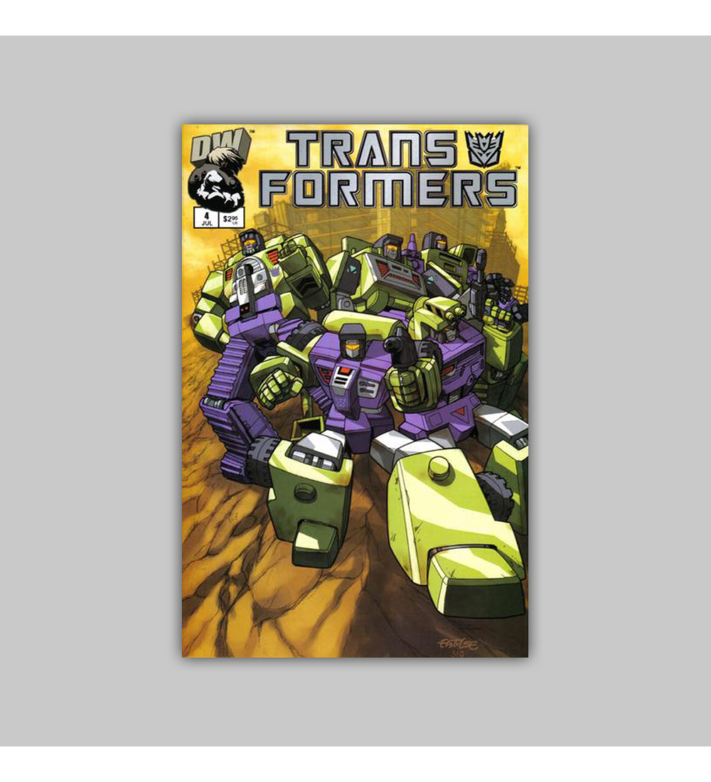 Transformers: Generation 1 4 Decepticons 2002