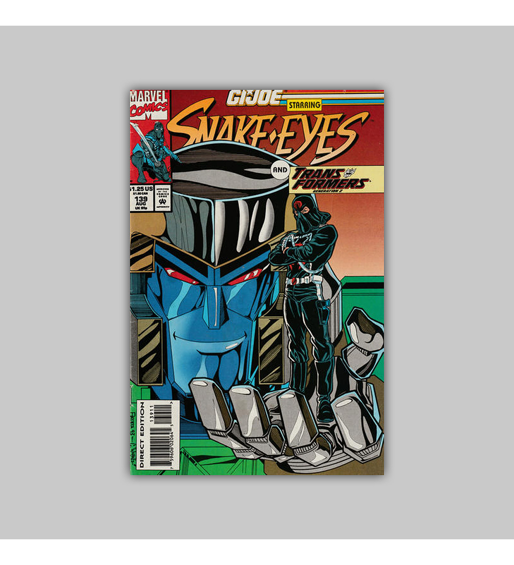GI Joe: A Real American Hero! 139 1993