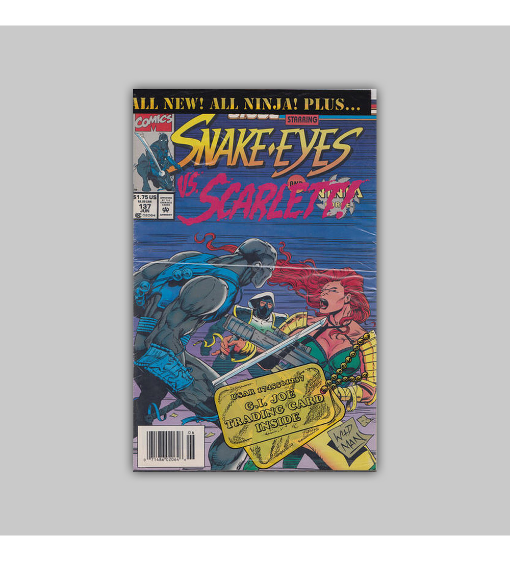 GI Joe: A Real American Hero 137 Polybagged 1993