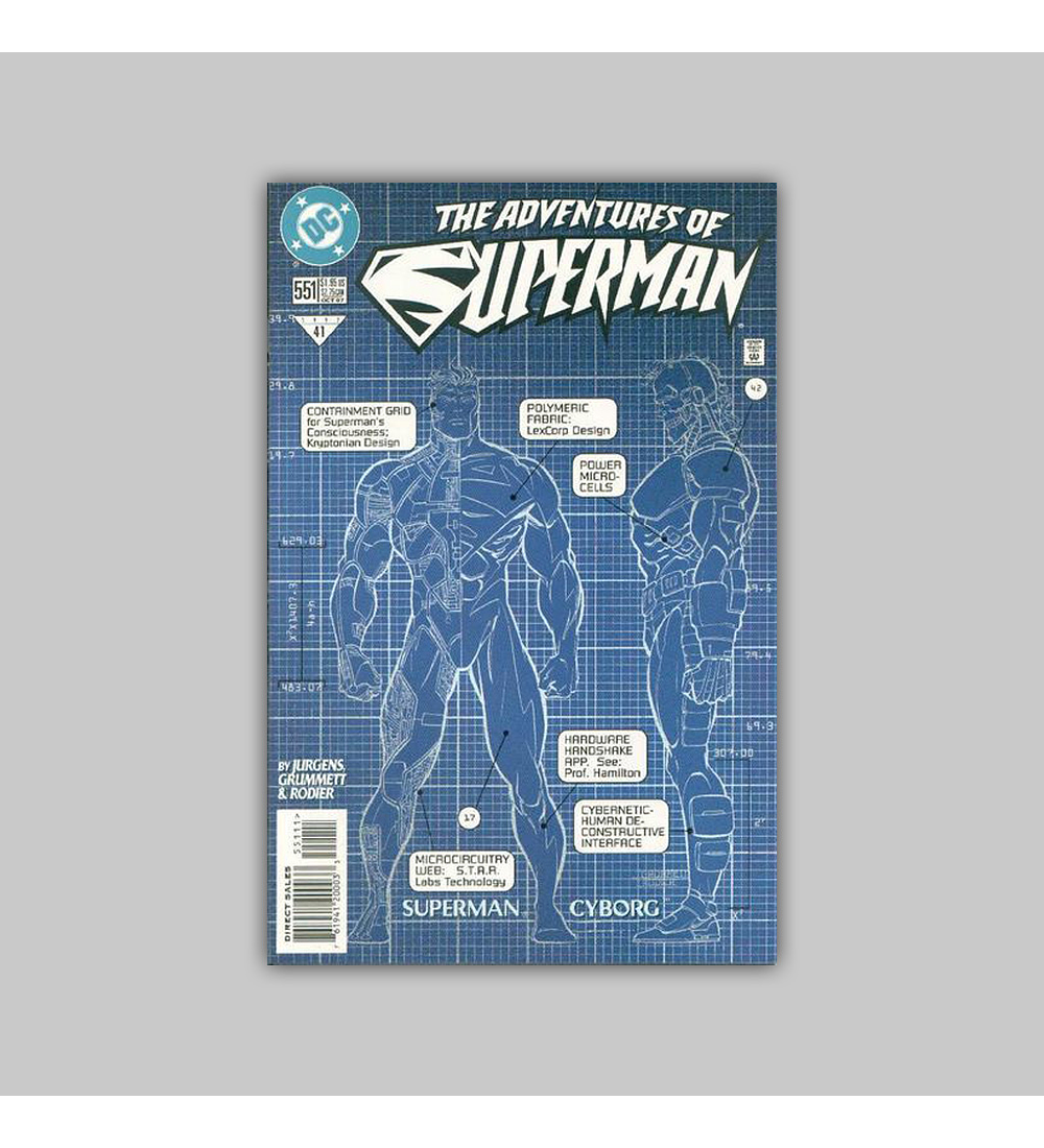 The Adventures of Superman 551 1997