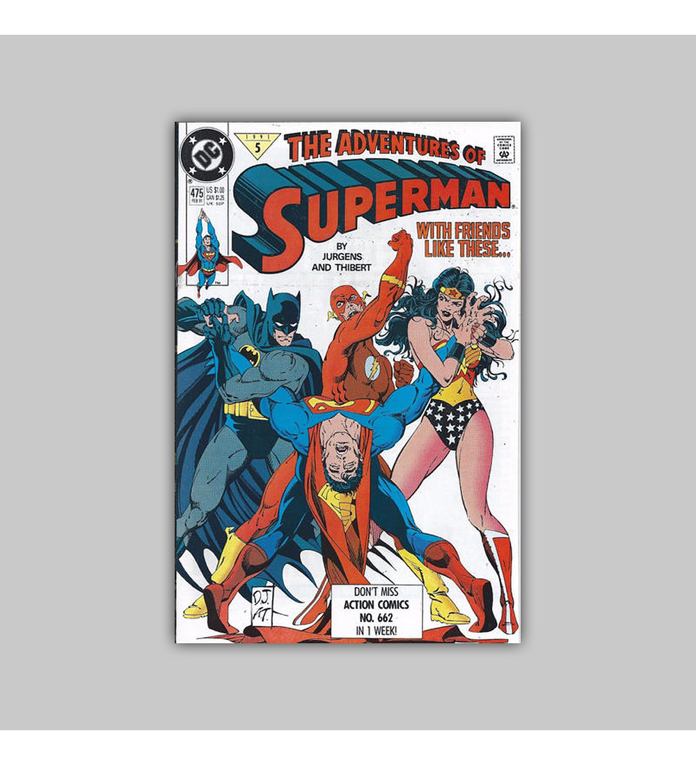 The Adventures of Superman 475 1991