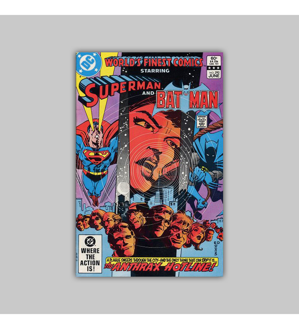 World’s Finest Comics 292 VF/NM (9.0) 1983