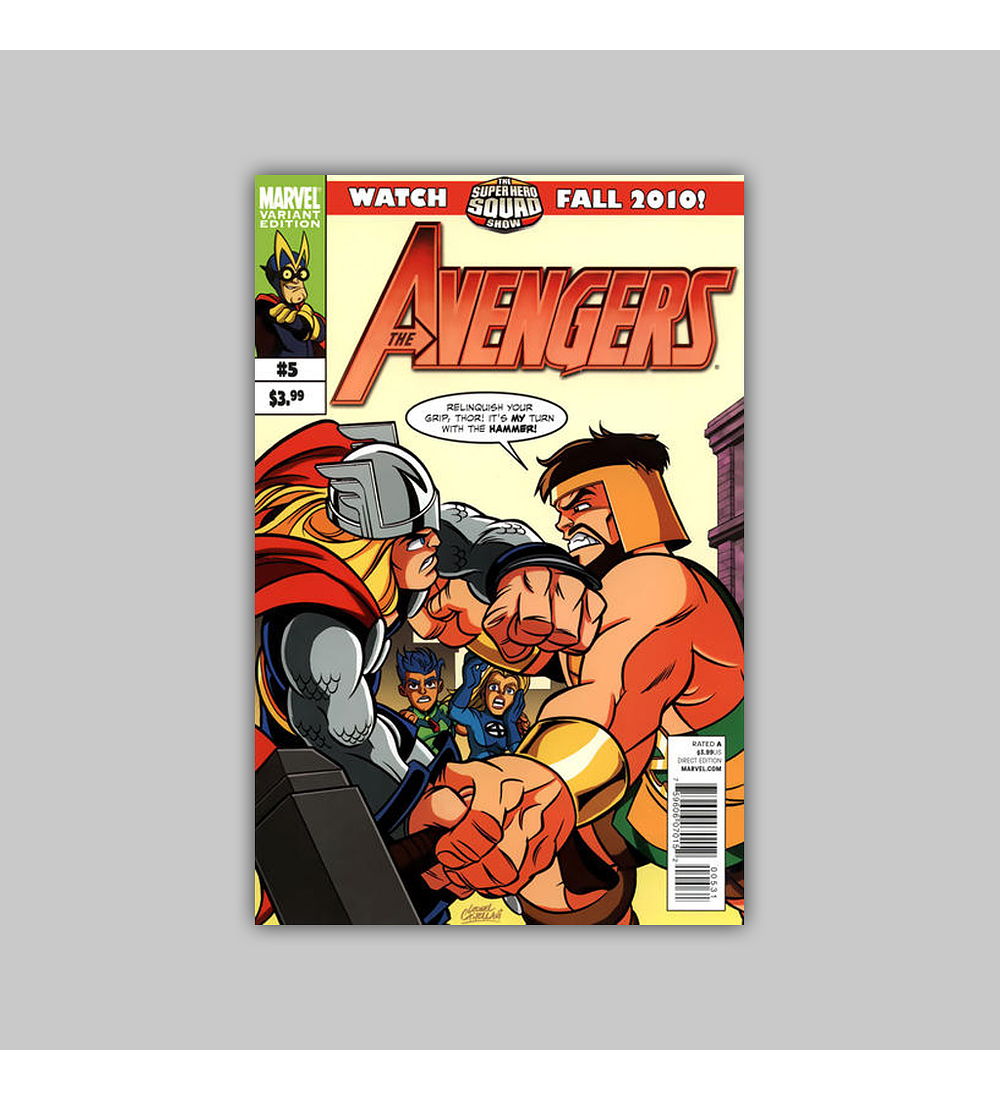 Avengers (Vol. 4) 5 Hero Squad 2010