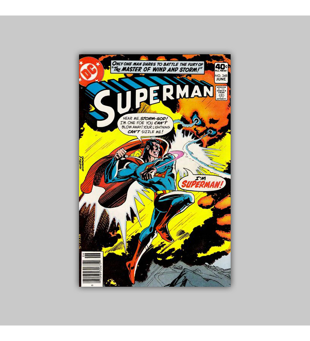 Superman 348 1980